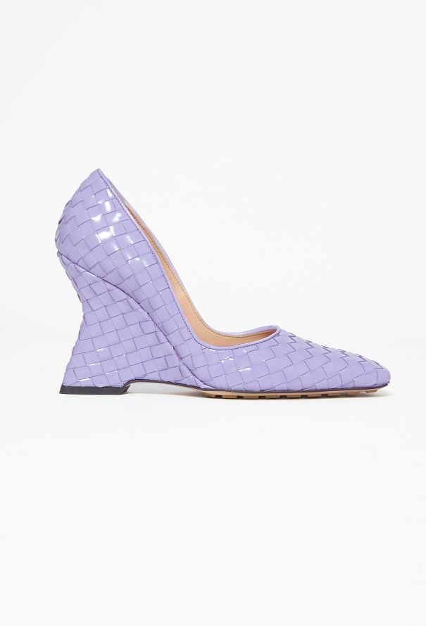 Bottega Veneta Pre-Fall 2023 Comet Intrecciato Pumps - 1