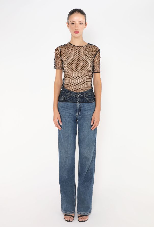 Alexander McQueen Collector S/S 2013 Bee Appliqué Top - 4