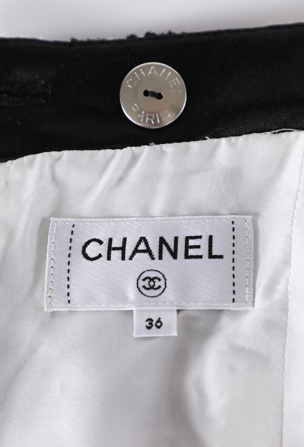 Chanel Demi-Couture Tweed & Sequin Skirt, S/S 2024 - 9