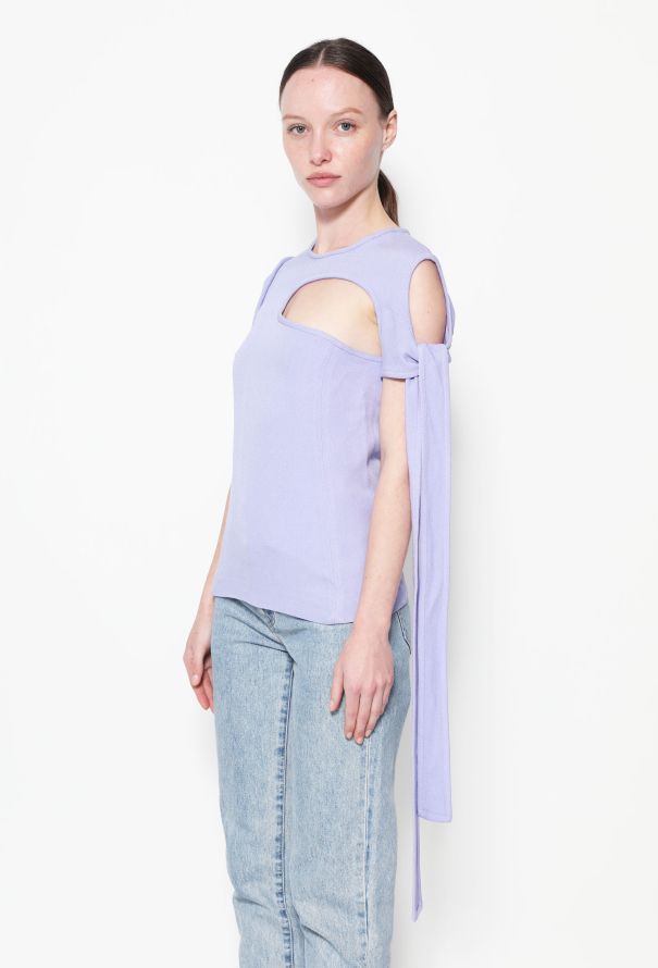 Céline Resort 2017 Asymmetrical Cut-Out Top - 4