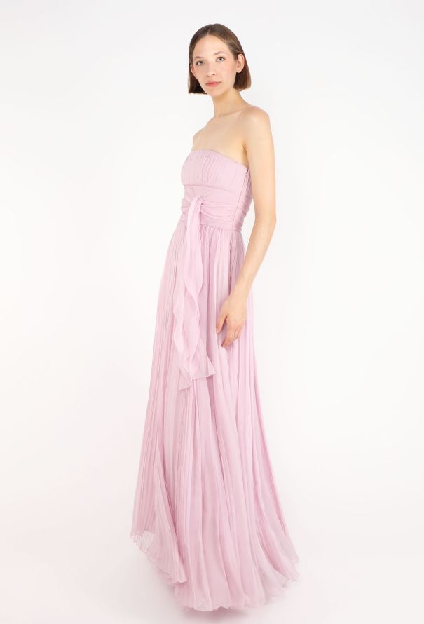 Dior Pleated Bustier Silk Gown, Resort 2009 - 4