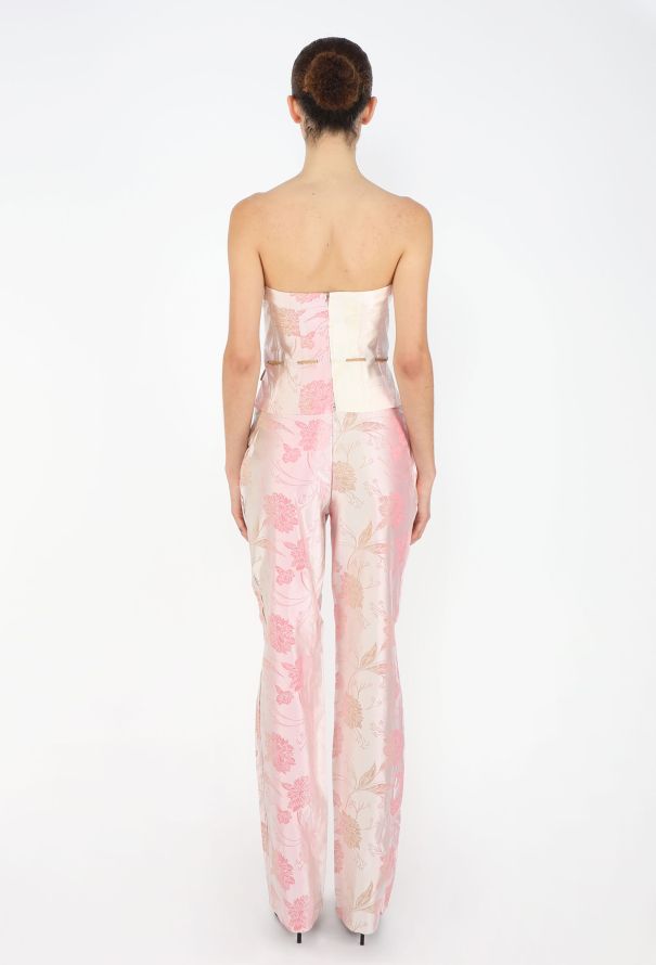 Gianfranco Ferré Brocade Bustier Ensemble, 1990s - 5