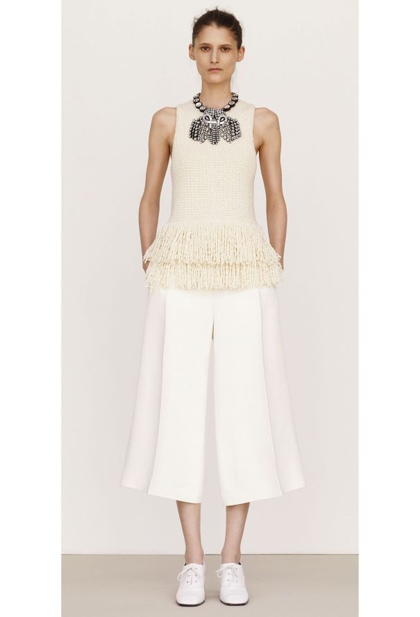 Céline Resort 2015 Fringe Knit Top - 2 Céline Resort 2015 Fringe Knit Top - 2
