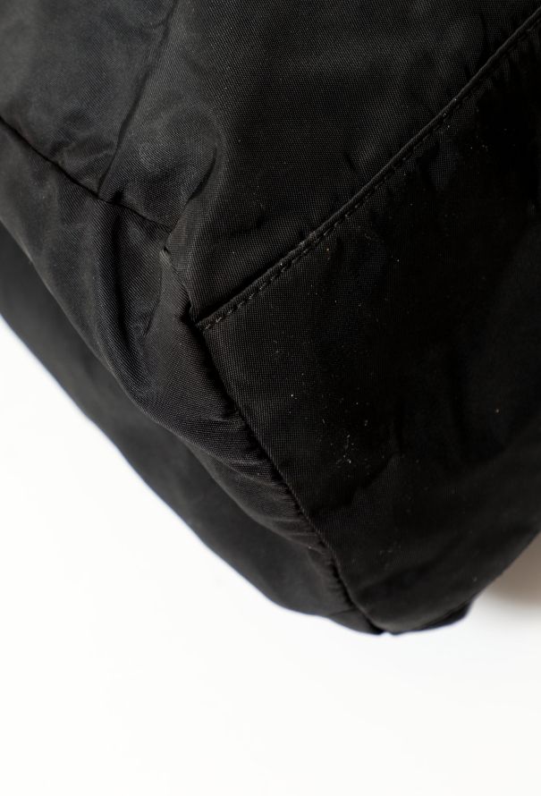 Prada two piece formal suit, Vintage Black Prada 1990s Nylon Tote Bag