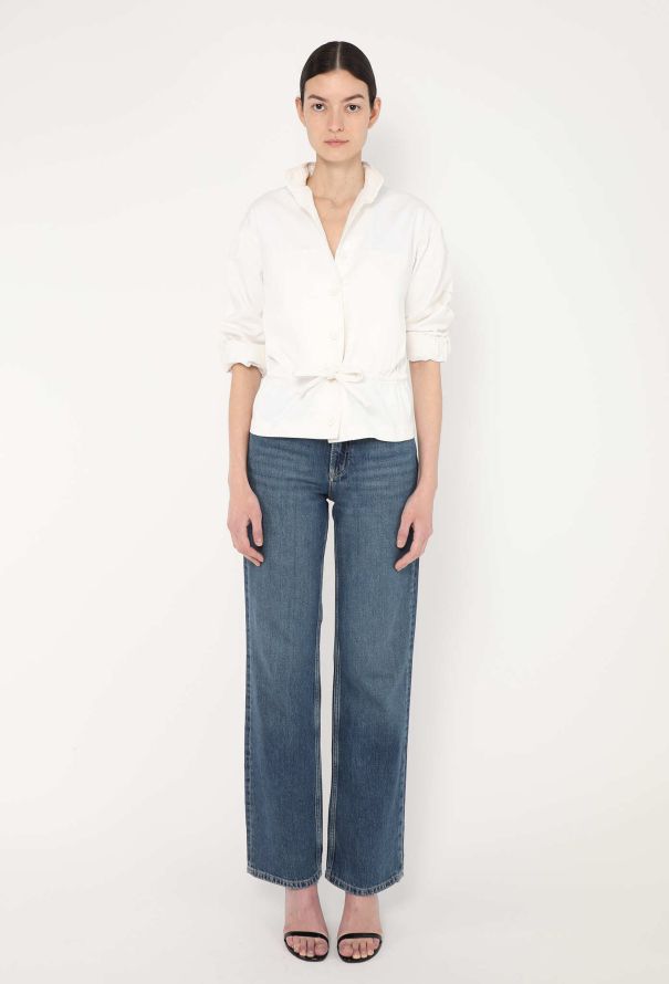 Saint Laurent Rare S/S 1978 Drawstring Bomber Jacket - 4