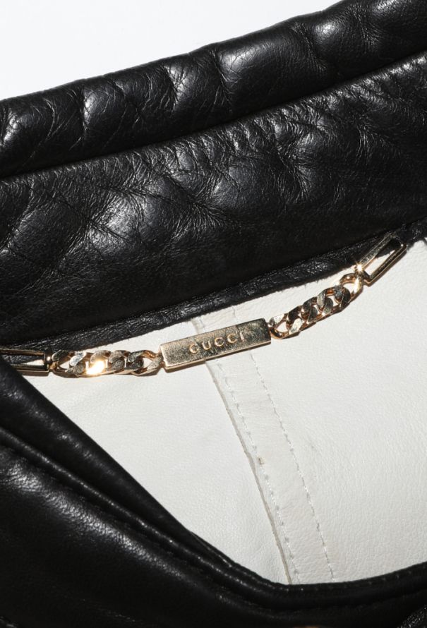 Gucci Bicolor Leather Coat, F/W 2000 - 6