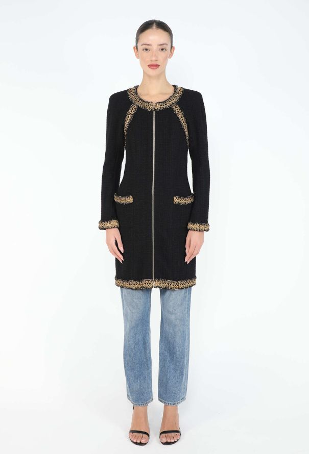 Chanel Pre-Fall 2010 Paris-Shanghai Tweed Braided Dress - 3