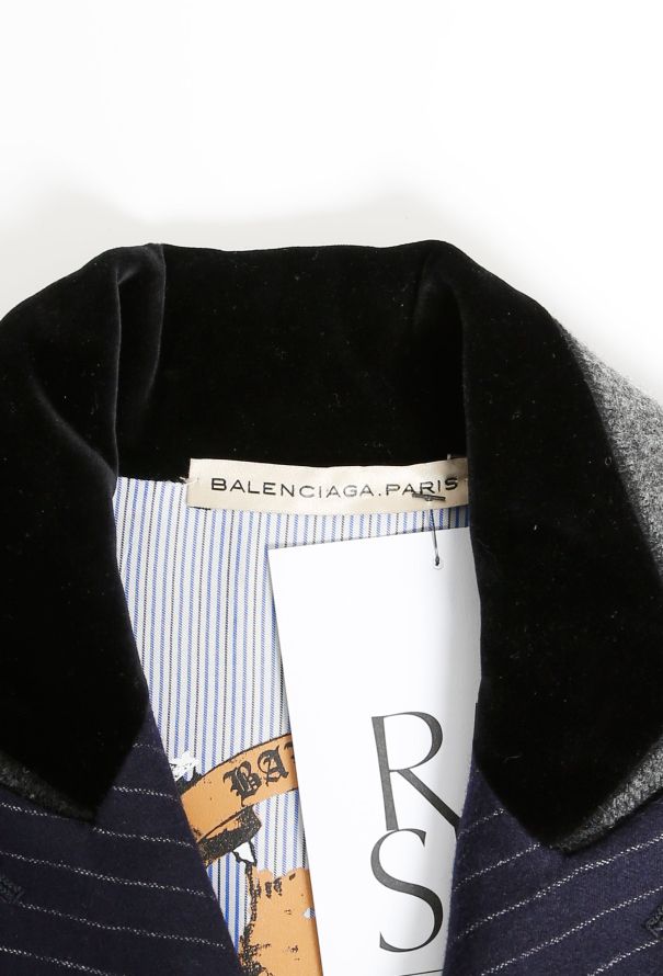 Balenciaga by Nicolas Ghesquiere Black Leather & Studded Chrome Bag 2007