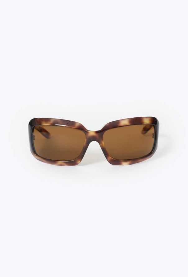 Chanel '90s Tortoiseshell 'CC' Sunglasses - 1