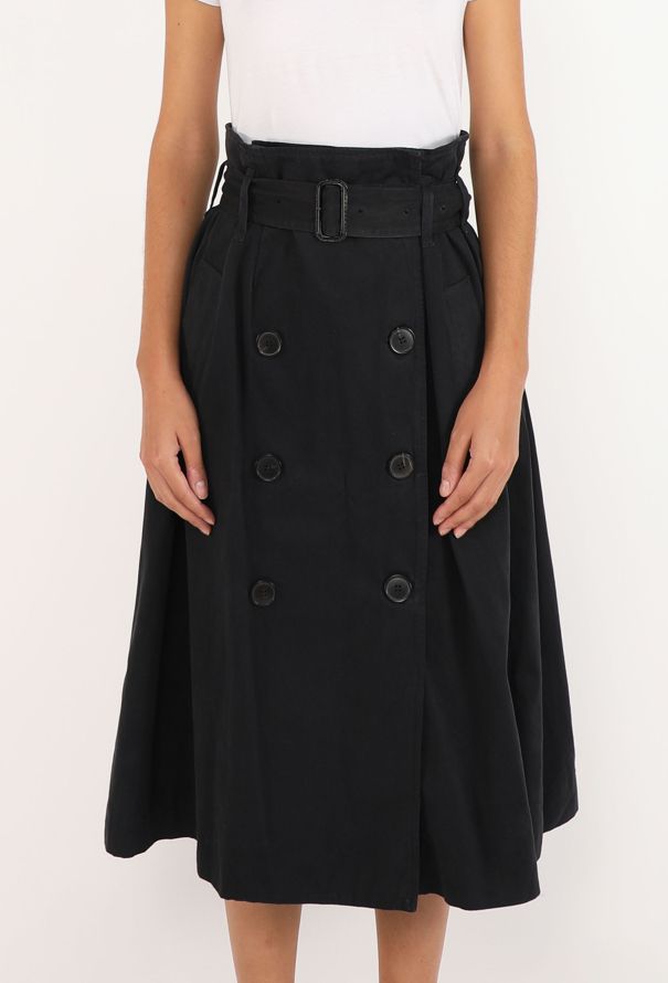 Dries Van Noten Belted Flared Wrap Skirt - 3