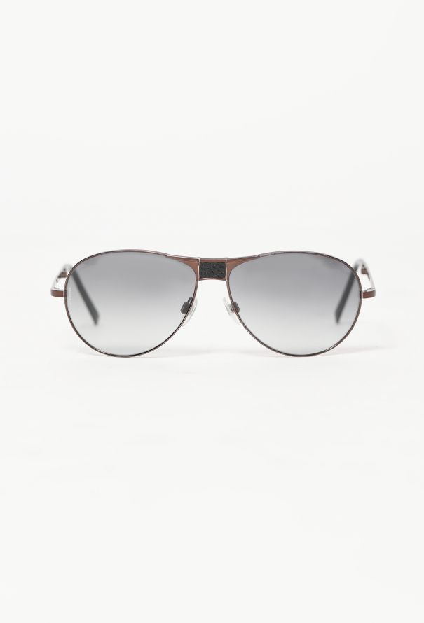 Chanel Vintage Foldable Aviator Sunglasses - 1