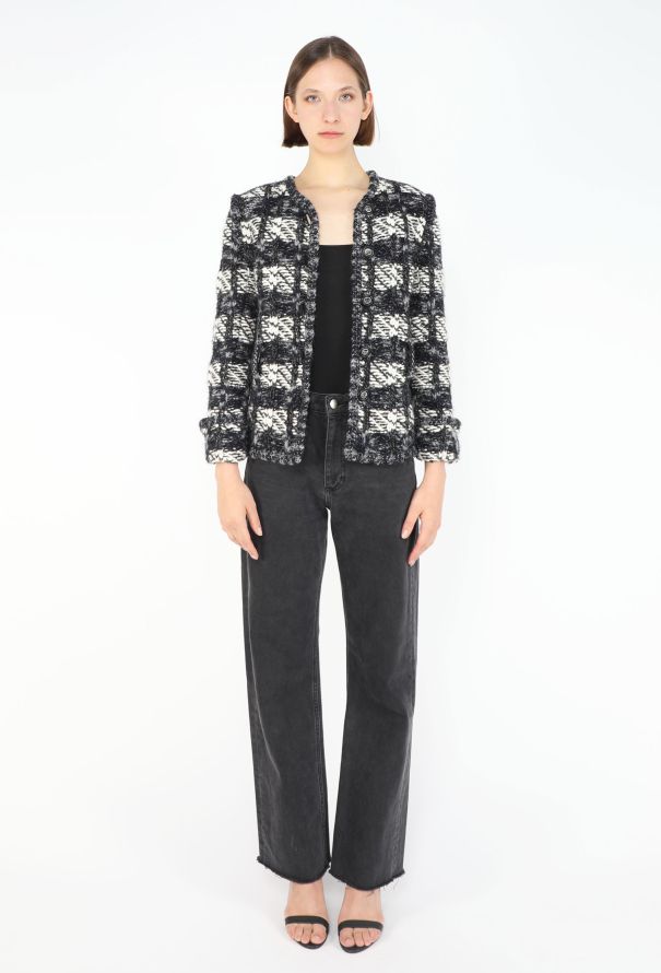 Chanel Belted Tweed 'CC' Cardigan - 3