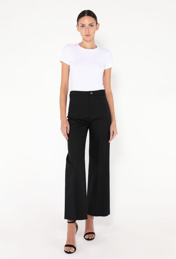 The Row F/W 2024 Aline Wool Twill Trousers - 3