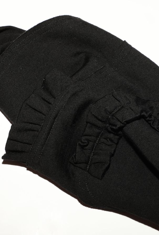 Comme des Garçons Ruffled Patchwork Top - 7