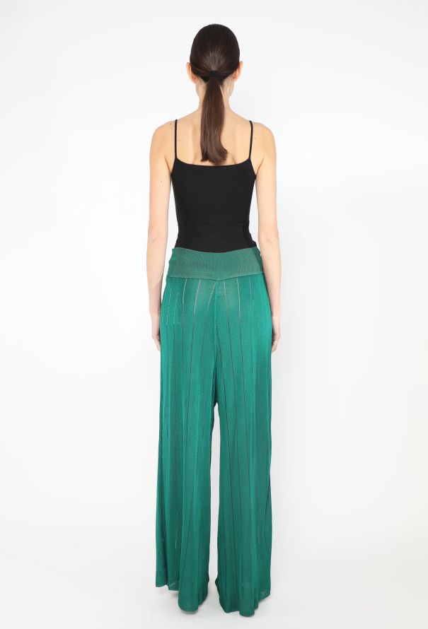 Alaïa S/S 1990 Ribbed Palazzo Pants - 6 Alaïa S/S 1990 Ribbed Palazzo Pants - 6