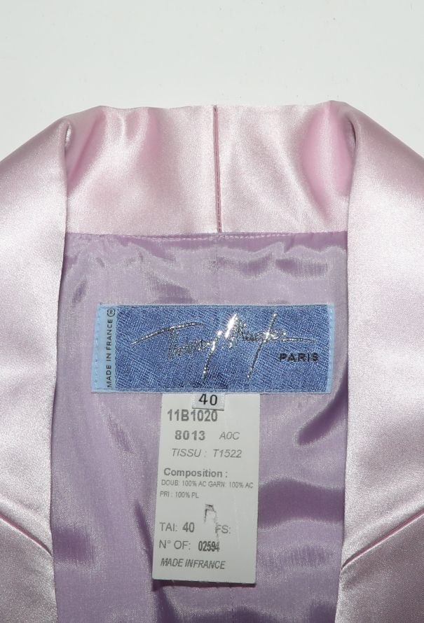 Thierry Mugler Late '90s Sculpted Smoking Suit - 8