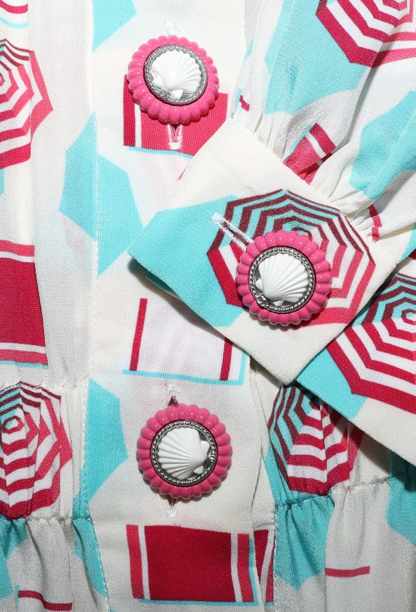 Chanel S/S 2019 Graphic Silk Dress - 7 Chanel S/S 2019 Graphic Silk Dress - 7