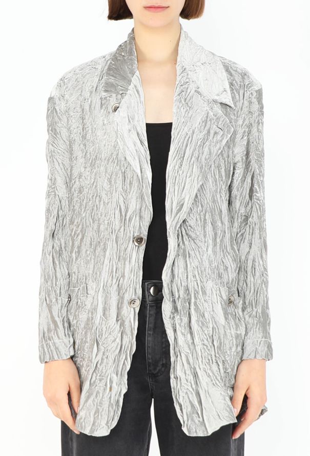 Issey Miyake Crushed Velvet Overshirt, F/W 1993 - 4