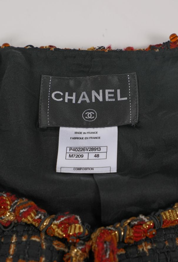 Chanel Resort 2011 Cropped Tweed Jacket - 7
