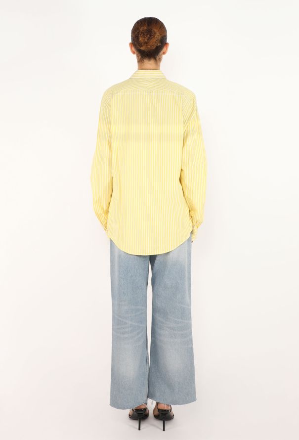 Hermès Bicolor Striped Cotton Shirt - 5