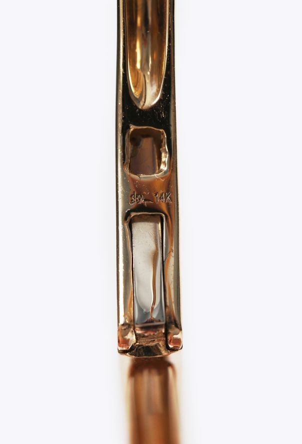 Modern Fine Jewelry Stephanie Gottlieb Ivy Gold Wave Cuff - 8