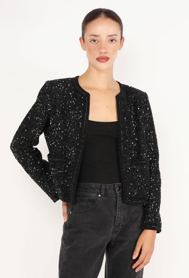 Saint Laurent Embroidered Sequin Jacket, F/W 2013 - 4