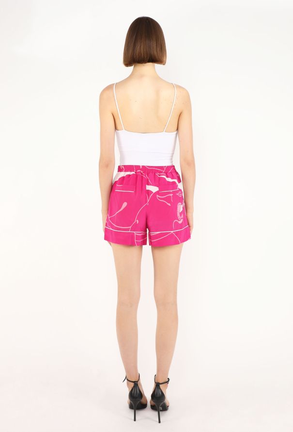 Valentino Ostrich Trim Silk Ensemble, Pre-Fall 2023 - 9