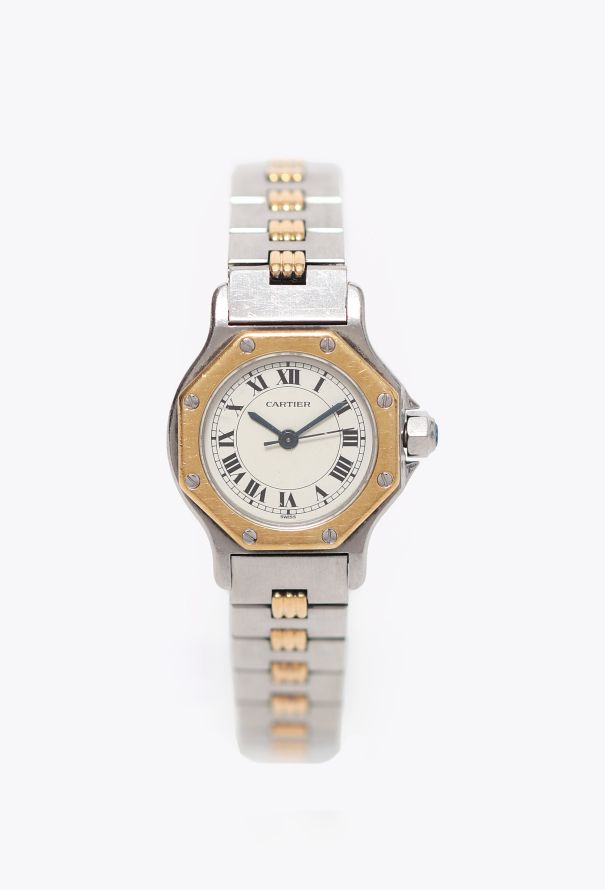 Cartier Vintage Santos Octagon Ladies Watch - 1