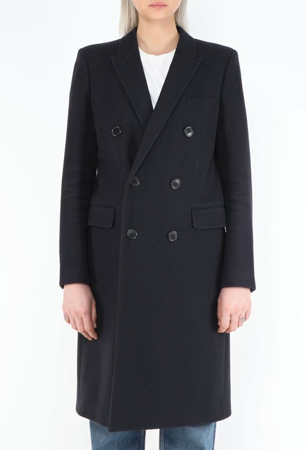 Saint Laurent S/S 2013 Double-Breasted Coat - 4