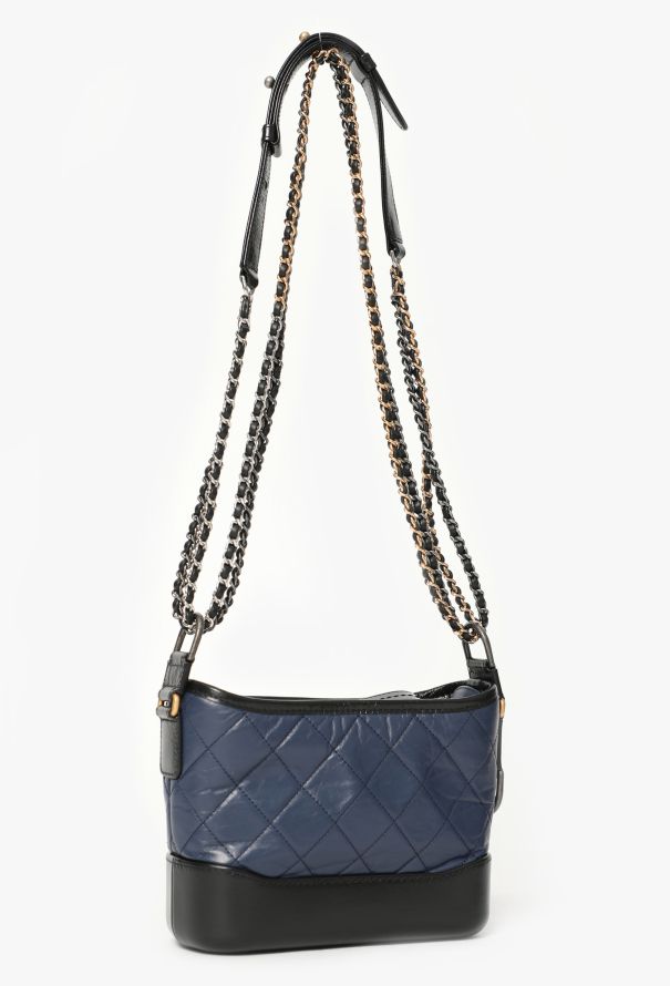 Chanel Navy Small Gabrielle Hobo Bag - 3