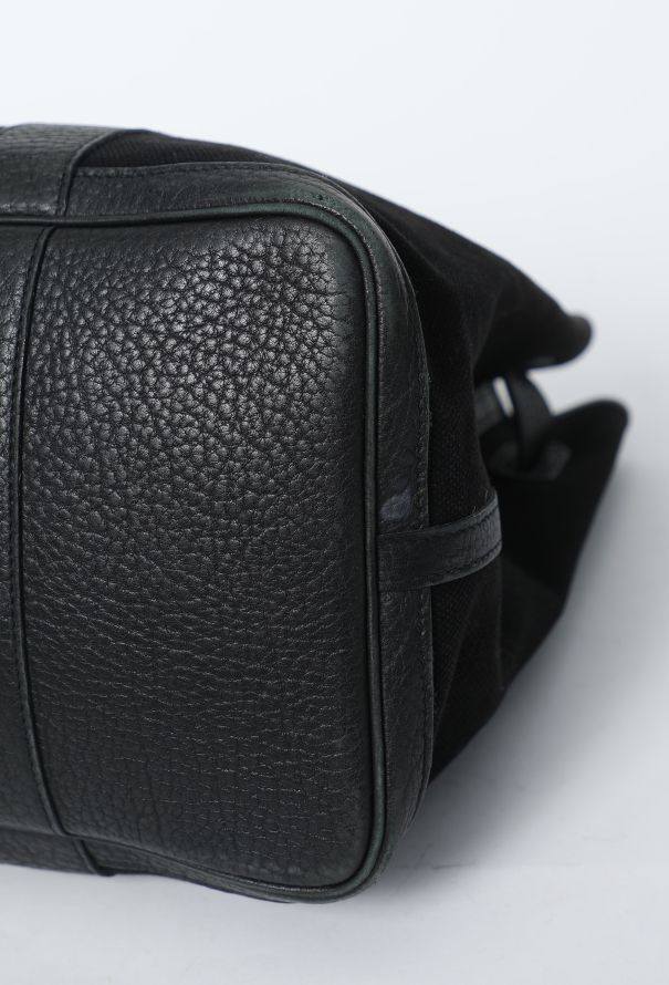 Hermès Clémence & Toile Militaire Petite Ceinture Bag - 7