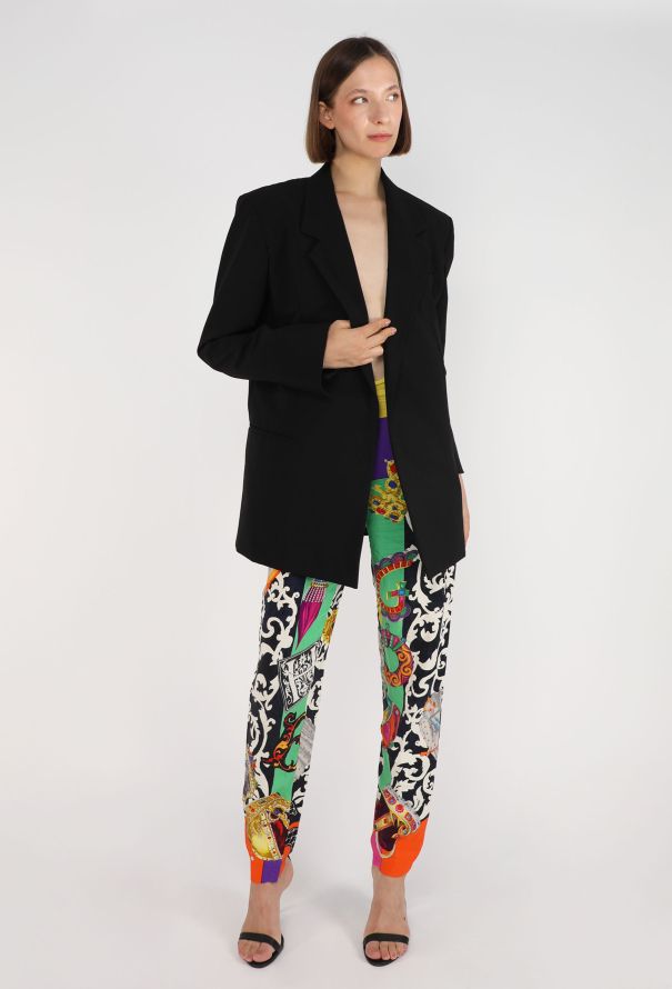 Gianni Versace Atelier Regalia Printed Pants, S/S 1991 - 1