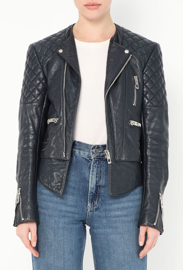 Balenciaga S/S 2011 Quilted Biker Jacket - 1