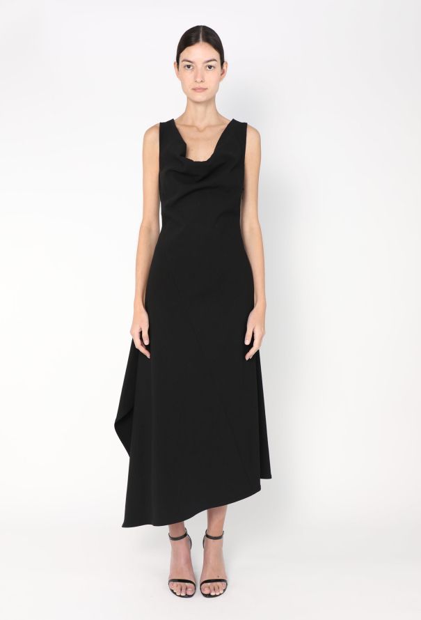 Bottega Veneta S/S 2023 Cowl-Neck Dress - 1