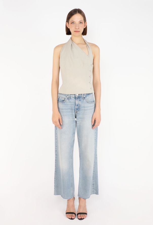 Dior Asymmetrical Open-Back Top, 2000 - 2