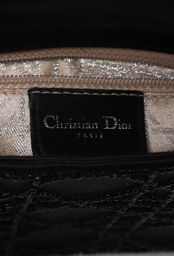 Dior '90s Mini Lady Dior  Satin Cannage Bag - 11