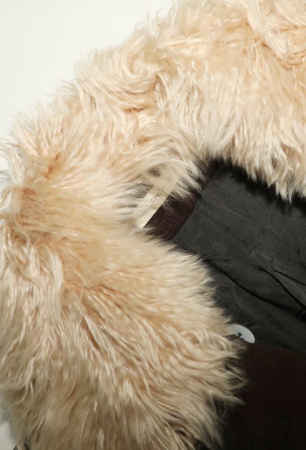 Balenciaga Pre-Fall 2011 Shearling Trim Peacoat - 8 Balenciaga Pre-Fall 2011 Shearling Trim Peacoat - 8