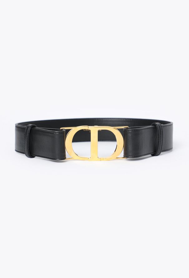 Dior 30 Montaigne Leather Belt - 1