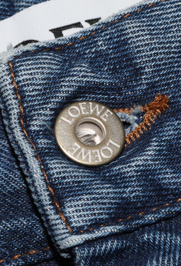 Loewe Pre-Fall 2023 Anagram Appliqué Jeans - 7