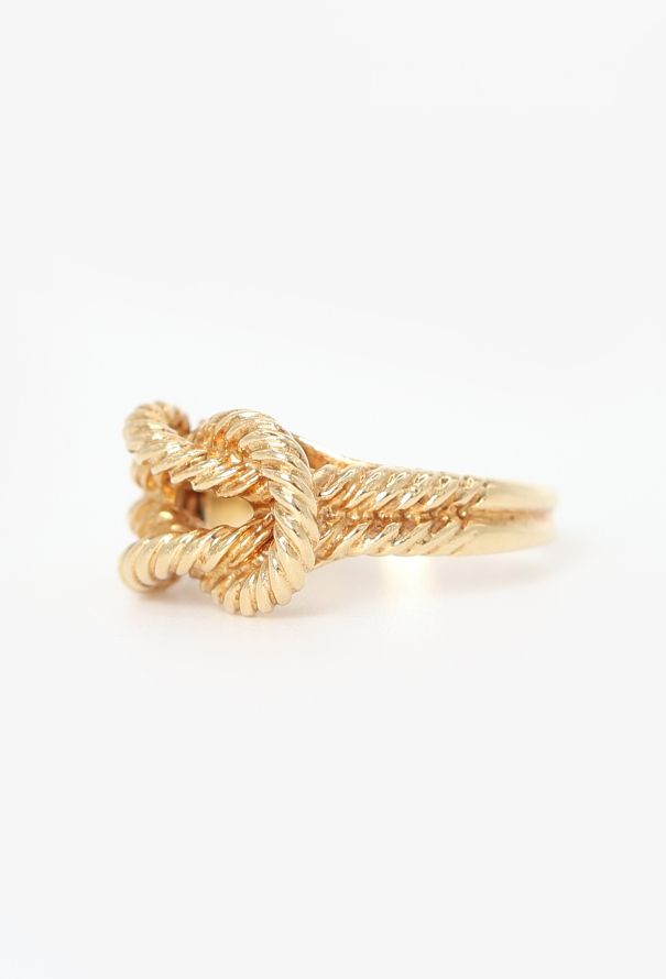 Hermès 18k Yellow Gold Audierne Ring - 3 Hermès 18k Yellow Gold Audierne Ring - 3