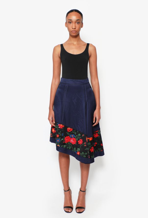 Céline S/S 2015 Floral Skirt - 1