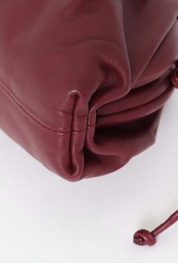Bottega Veneta Burgundy Mini The Pouch Bag - 7 Bottega Veneta Burgundy Mini The Pouch Bag - 7