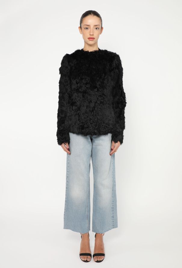 Saint Laurent 2013 Alpaca Fur Jacket - 3
