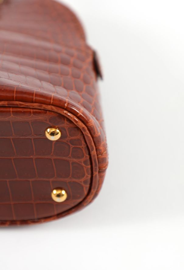 Hermès Vintage Micro Porosus Bolide - 9