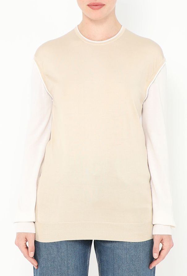 Céline Layered Cashmere Sweater - 1