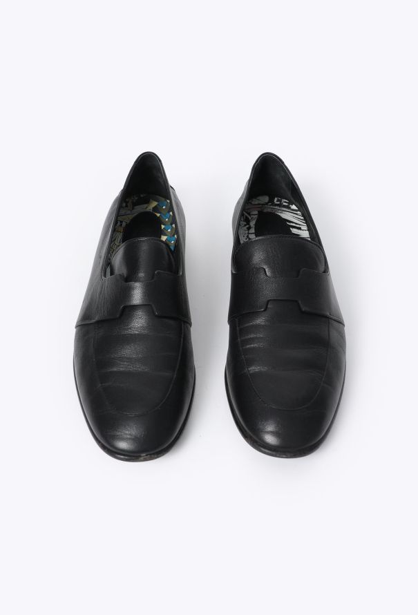 Hermès Leather Ancora Mocassins - 2 Hermès Leather Ancora Mocassins - 2