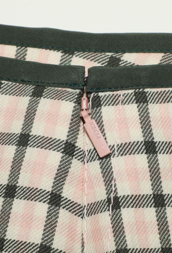 Fendi Pre-Fall 2018 Checkered Skirt - 6 Fendi Pre-Fall 2018 Checkered Skirt - 6