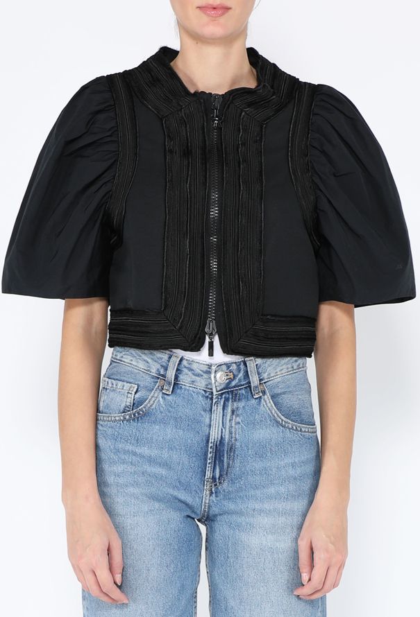 S/S 2011 Moncler Gamme Rouge Cropped Flight Jacket - 1