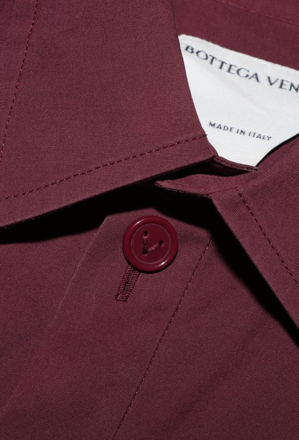 Bottega Veneta Poplin Hourglass Shirt Dress - 6
