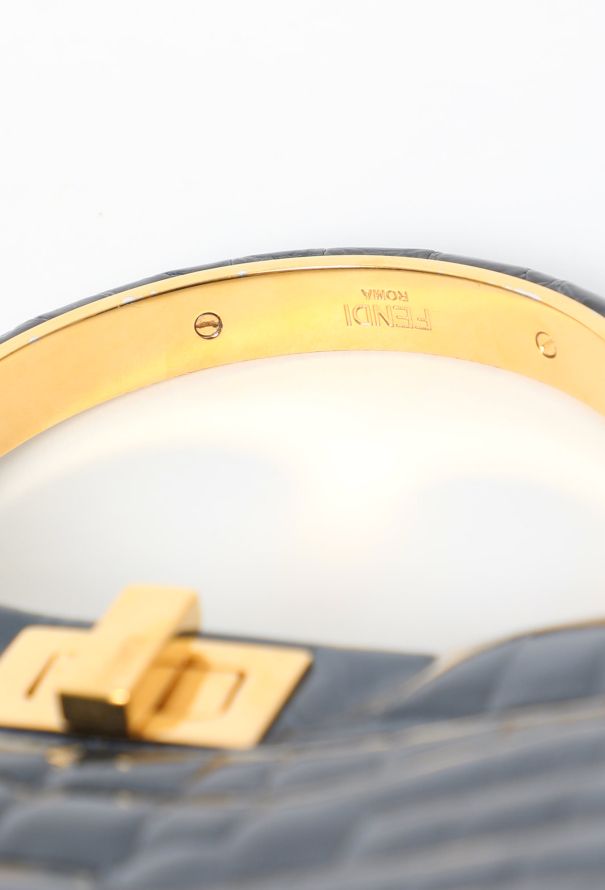 Fendi S/S 2022 Small Niloticus Peekaboo Bag - 13